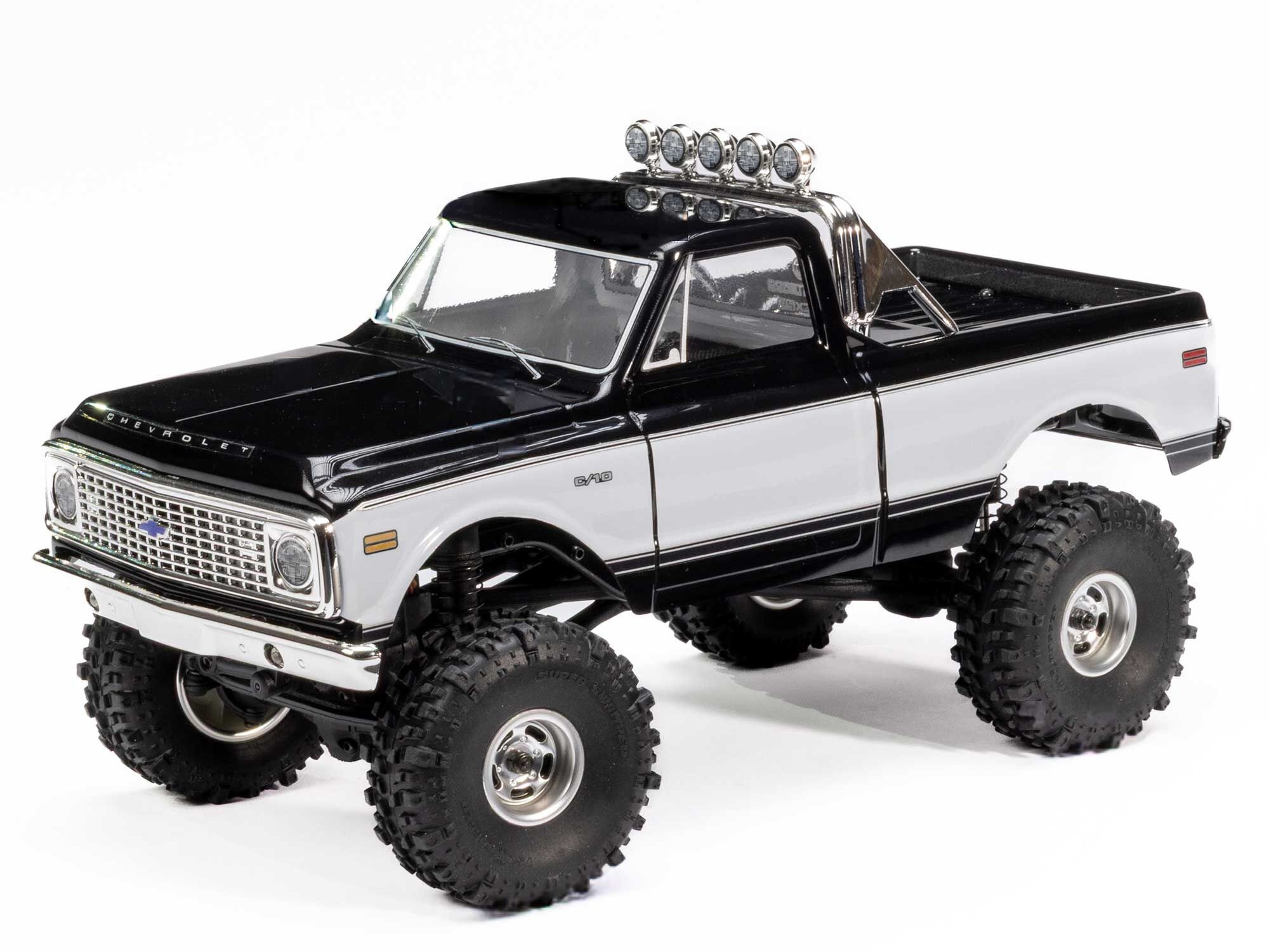 Axial 1/24 SCX24 1971 Chevrolet C10 4WD Truck RTR, Black - 4