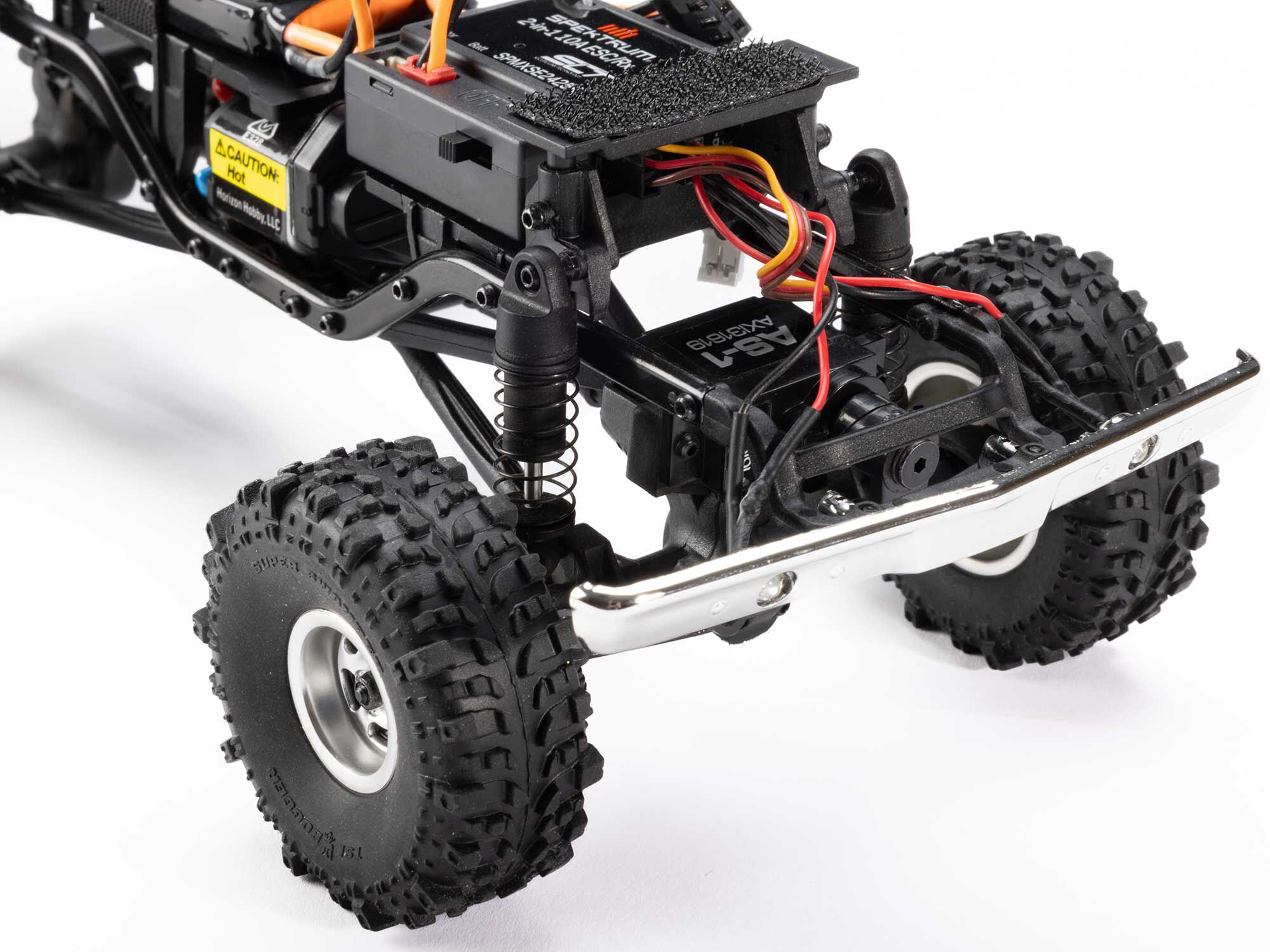 Axial 1/24 SCX24 1971 Chevrolet C10 4WD Truck RTR, Black - 14