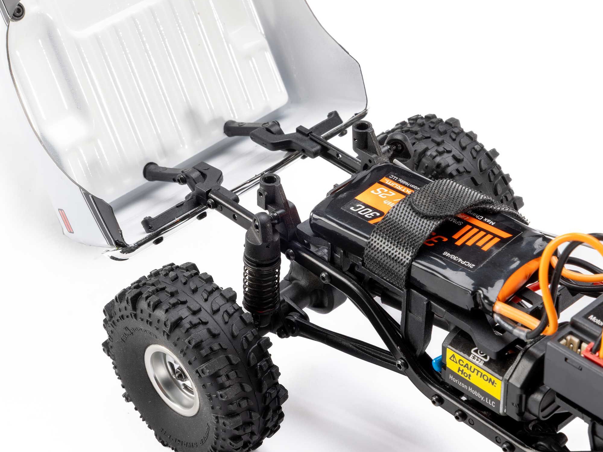 Axial 1/24 SCX24 1971 Chevrolet C10 4WD Truck RTR, Black - 12