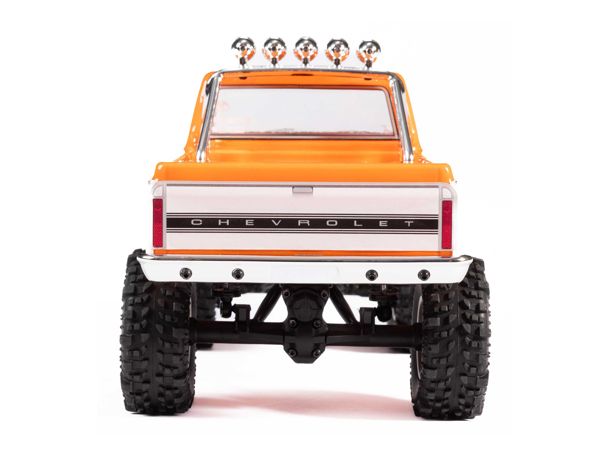 Axial 1/24 SCX24 1971 Chevrolet C10 4WD Truck RTR, Orange - 9