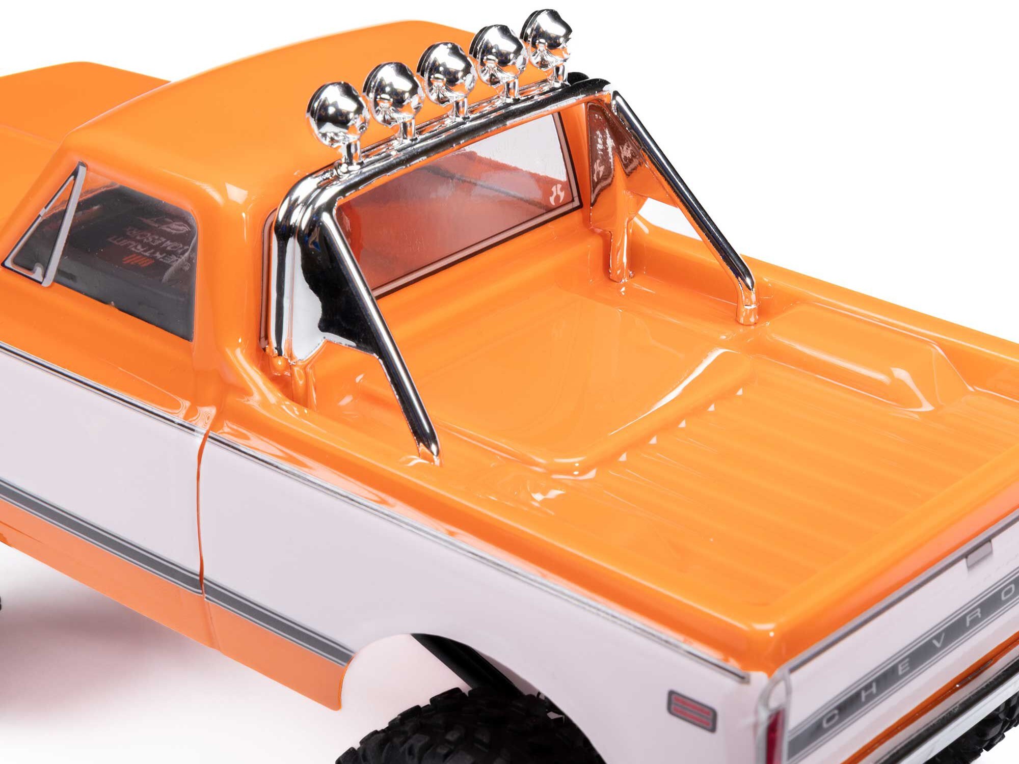 Axial 1/24 SCX24 1971 Chevrolet C10 4WD Truck RTR, Orange - 18