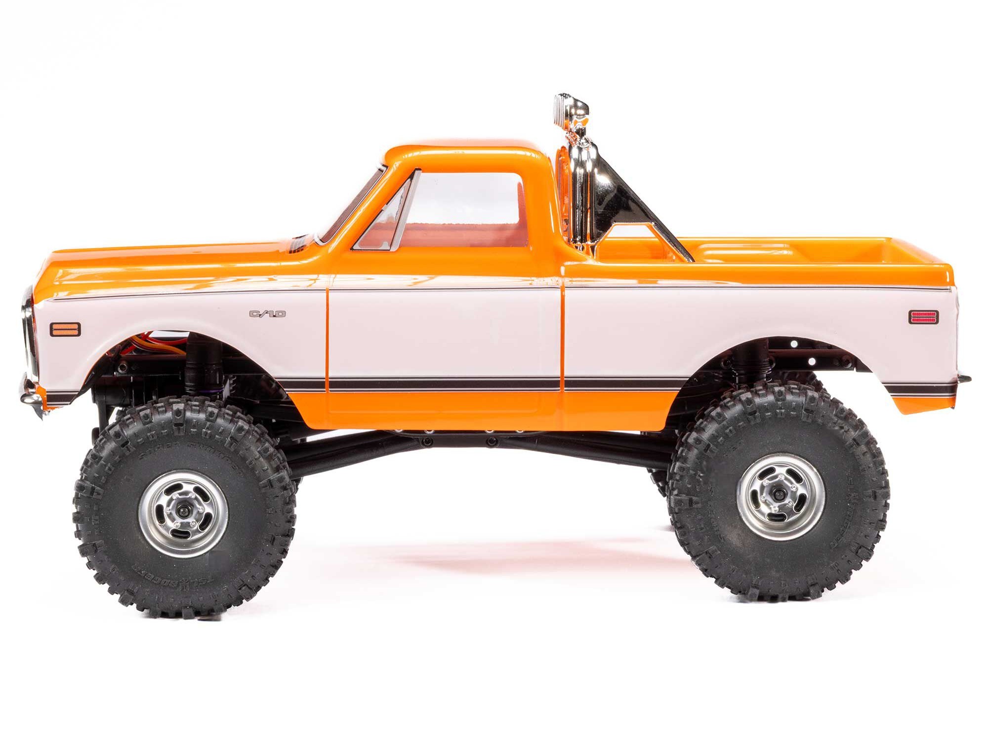 Axial 1/24 SCX24 1971 Chevrolet C10 4WD Truck RTR, Orange - 7