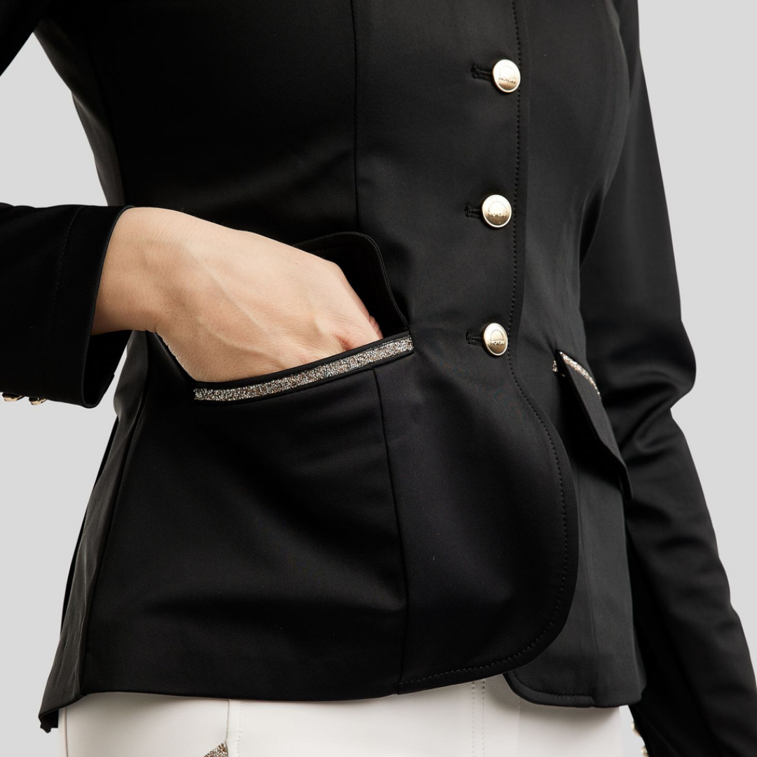 MONTAR MOLILA COMPETITION JACKET CHAMPAGNE CRYSTAL - BLACK - 3