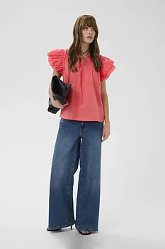 Culture Catinka Blouse Sugar Coral