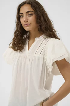 Culture Catinka Blouse Spring Gardenia