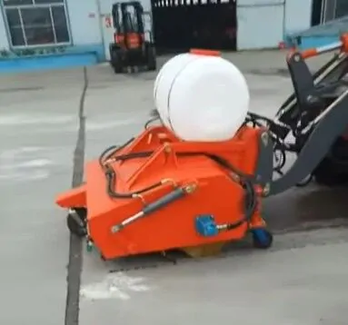 Sopmaskin Hydraulisk, tilt- och tömningsfunktion, vattentank