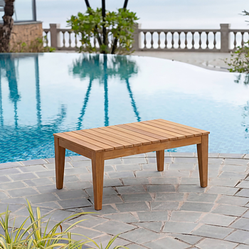 Gunnaröd Lounge Table in Teak - Stockamöllan