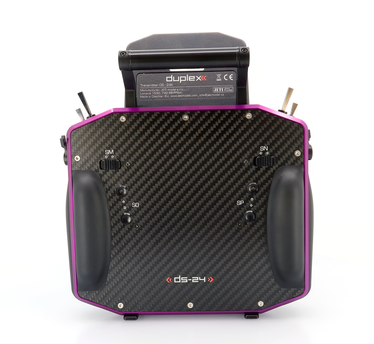 Jeti JDEX-TDS24II-CLPA Duplex DS-24 II - Carbon Line Purple anodized - 6