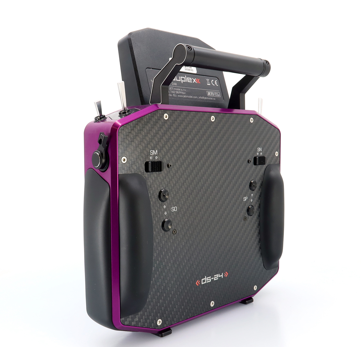 Jeti JDEX-TDS24II-CLPA Duplex DS-24 II - Carbon Line Purple anodized - 7