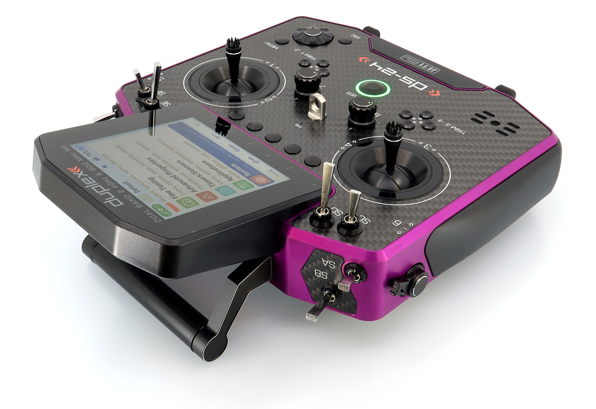 Jeti JDEX-TDS24II-CLPA Duplex DS-24 II - Carbon Line Purple anodized - 12