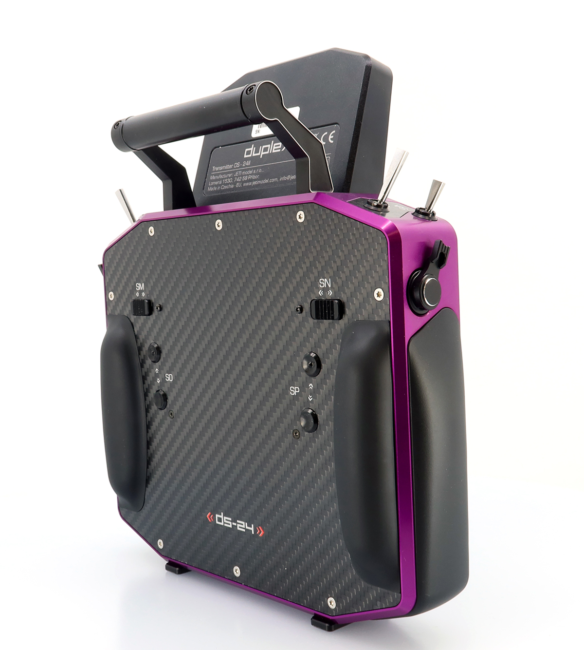 Jeti JDEX-TDS24II-CLPA Duplex DS-24 II - Carbon Line Purple anodized - 5