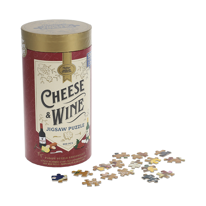 Pussel Cheese & Wine  - 500 bitar i tub - 3