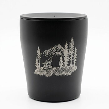 Termosmugg Vildmark Take Away Varg Skog