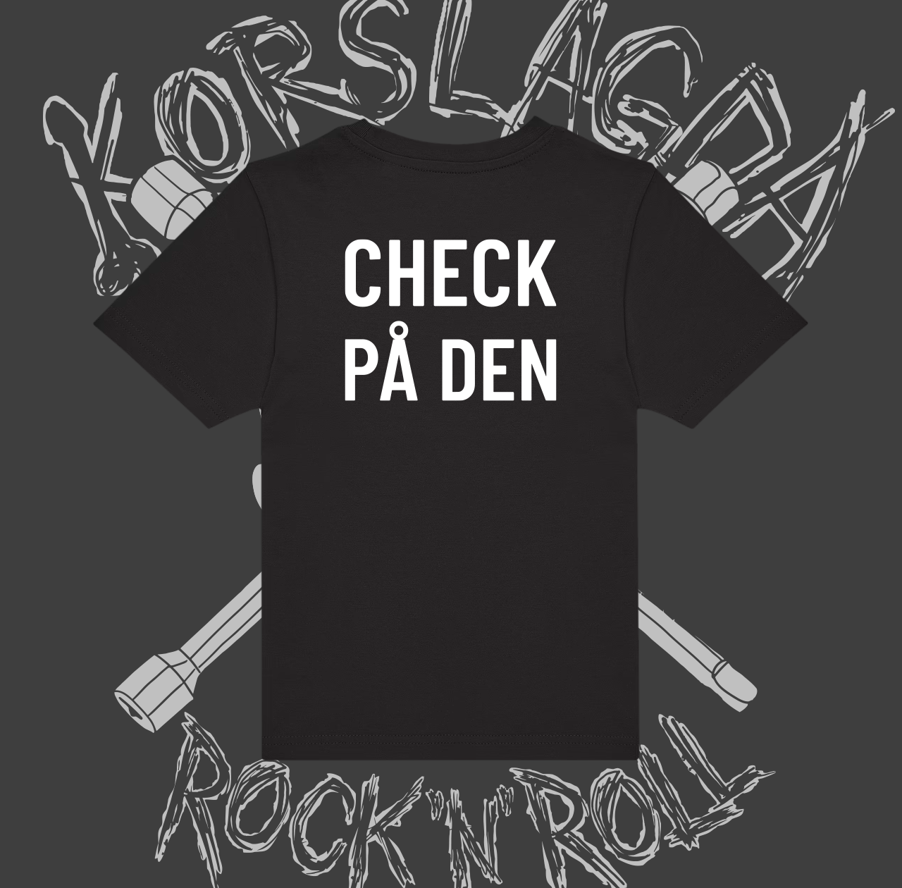 KORSLAGDA  - Rock´n´Roll Barntröja - 2