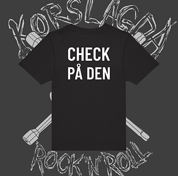 KORSLAGDA - Rock´n´Roll Kids T-shirt