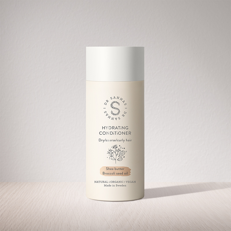 Fuktgivande balsam för Torrt/grovt/lockigt hår 150ml, Dr Sannas