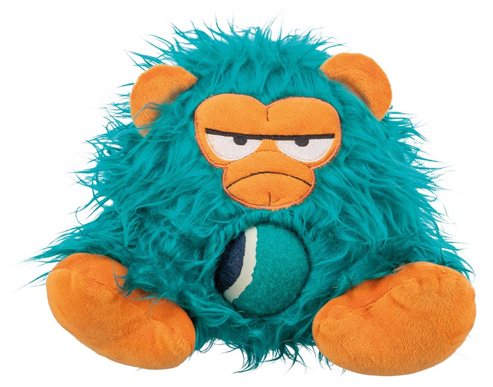 Trixie Hundleksak Monster Med Tennisboll Blå 25cm