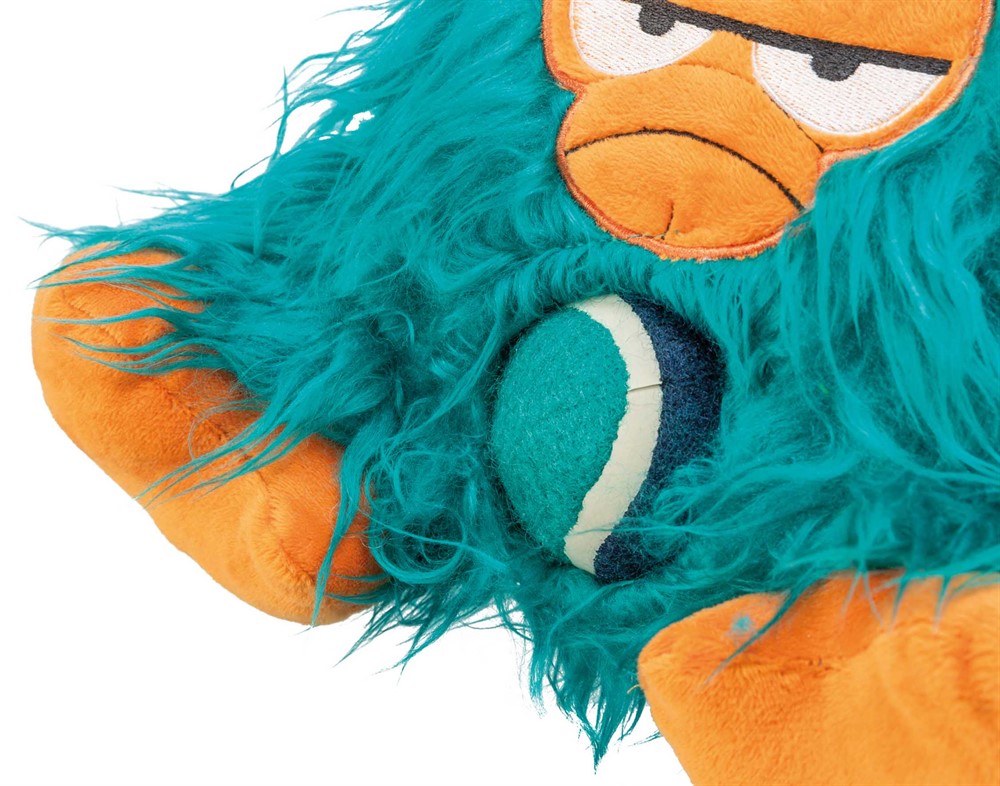 Trixie Hundleksak Monster Med Tennisboll Blå 25cm - 3
