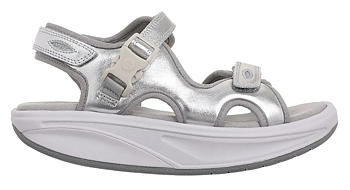 MBT Kisumu 3S Silver W – ergonomisk damsandal med stabilitet, rull och exklusiv design