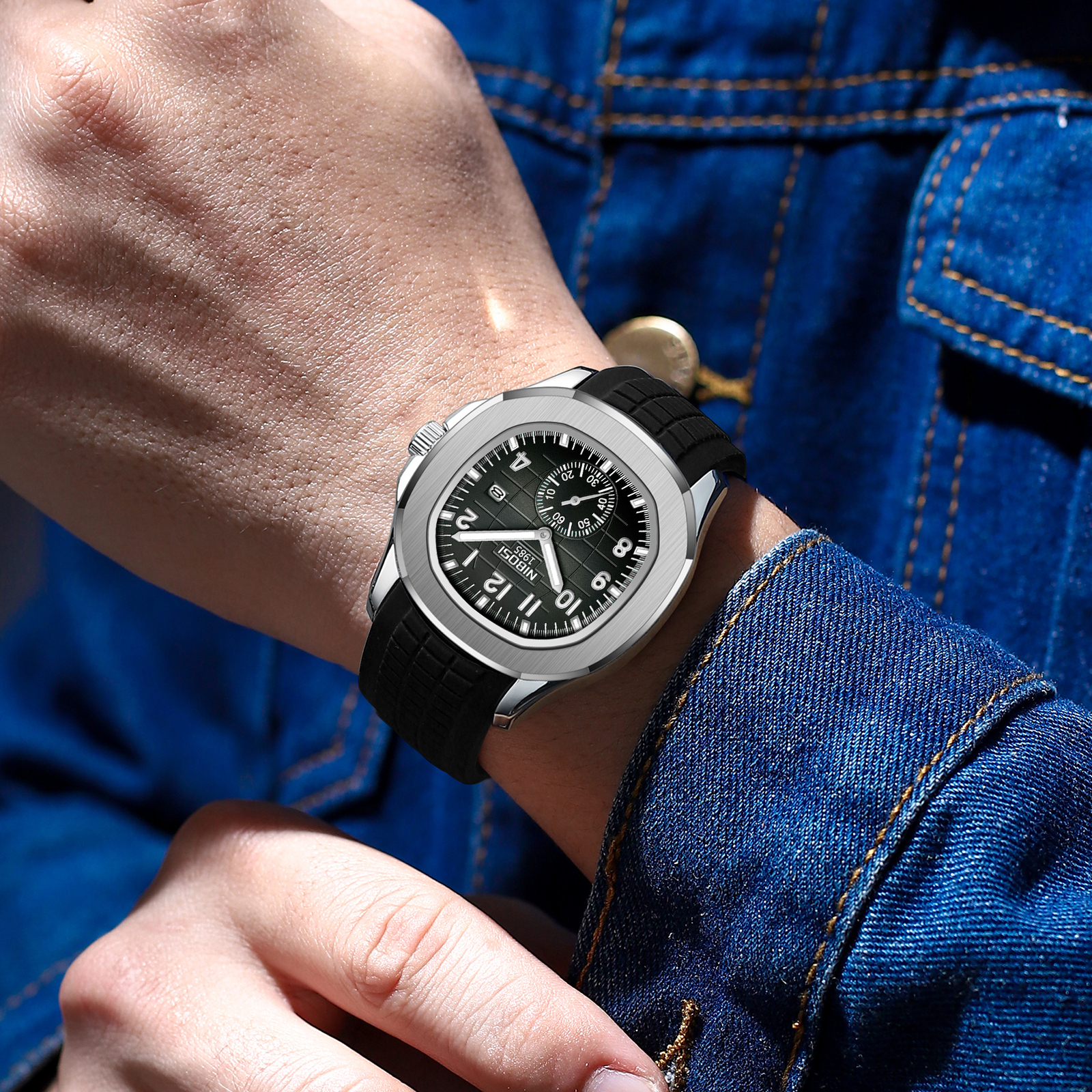 Nibosi Nemesis Silver Black - 6