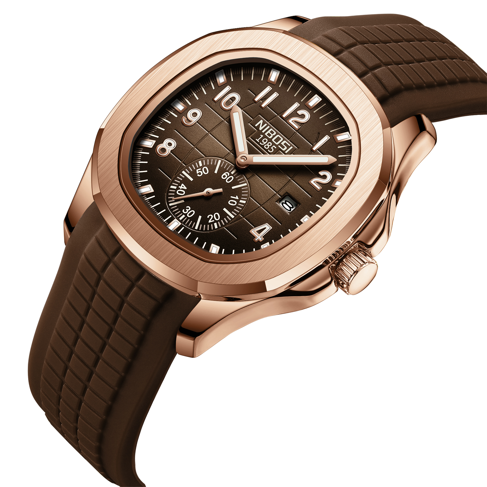 Nibosi Nemesis Rose Gold Brown - 2