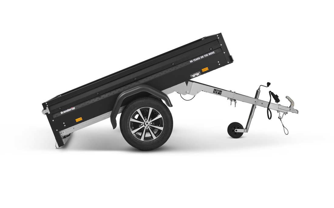 Brenderup Lågbyggd flakvagn Obromsad Serie 1000 204L 750 kg (Limited Edition) - 3