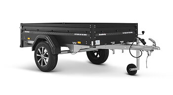 Brenderup Lågbyggd flakvagn Obromsad Serie 1000 204L 750 kg (Limited Edition)