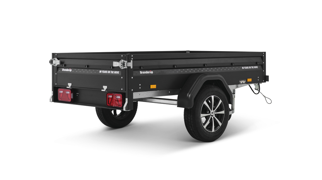 Brenderup Lågbyggd flakvagn Obromsad Serie 1000 204L 750 kg (Limited Edition) - 4