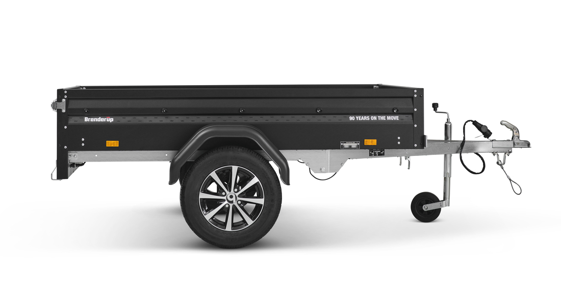 Brenderup Lågbyggd flakvagn Obromsad Serie 1000 204L 750 kg (Limited Edition) - 2