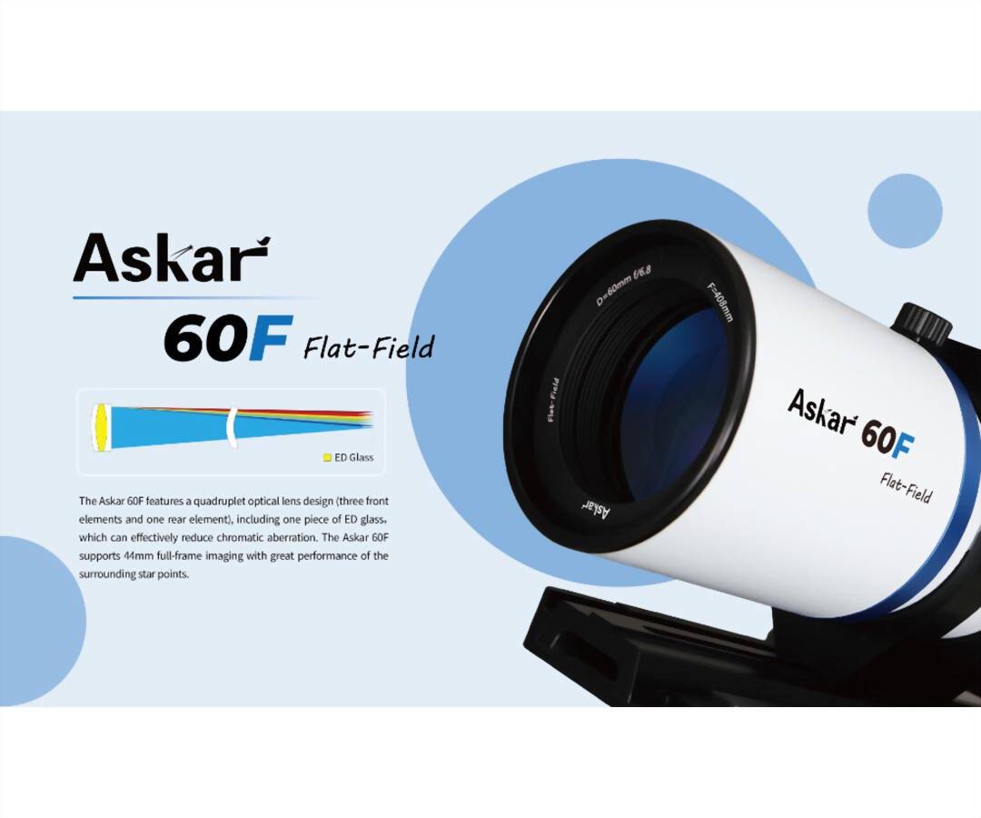 ASKAR 60F - QUADRUPLET FLATFIELD APOKROMAT - 4