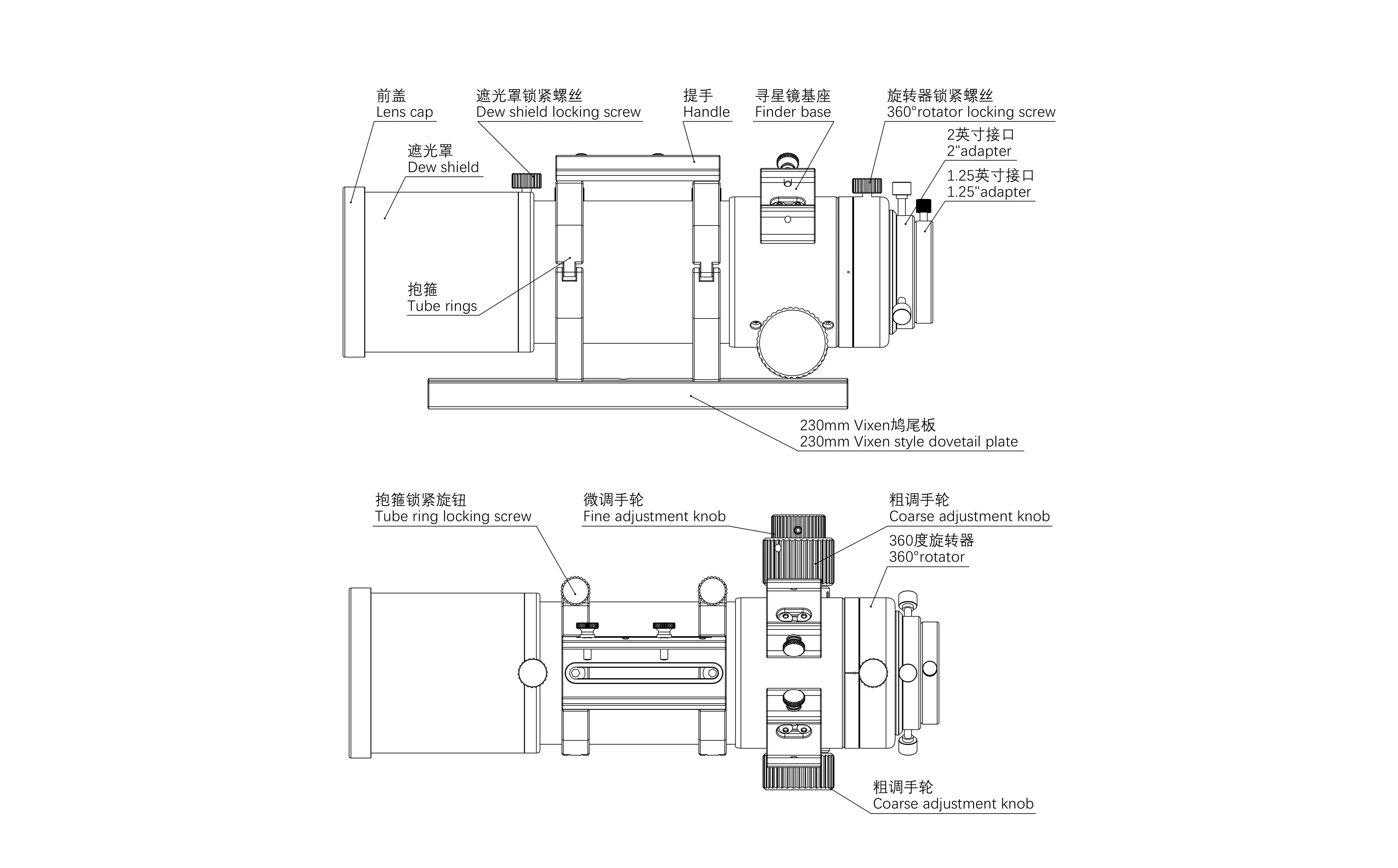 ASKAR 60F - QUADRUPLET FLATFIELD APOKROMAT - 9