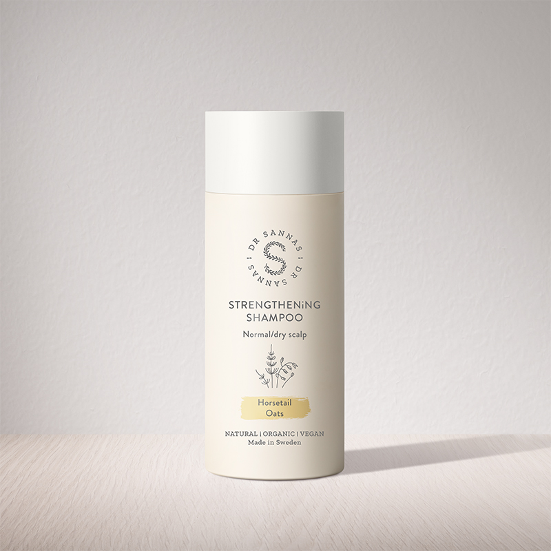 Stärkande schampo för normal/torr hårbotten 150ml, Dr Sannas 