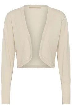 Culture Annemarie Scallop Bolero Whitecap Melange