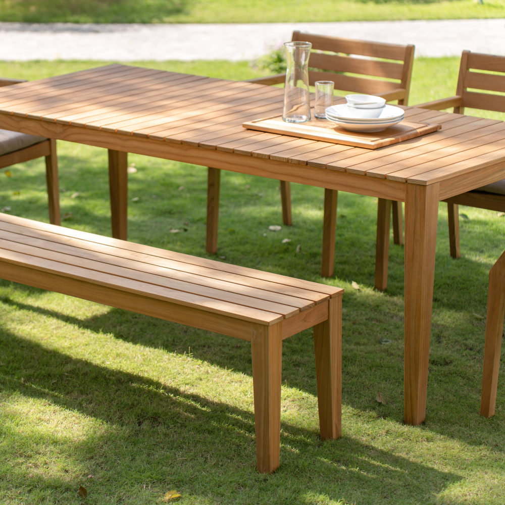 Gunnaröd Sittbänk i Teak - Stockamöllan  - 4