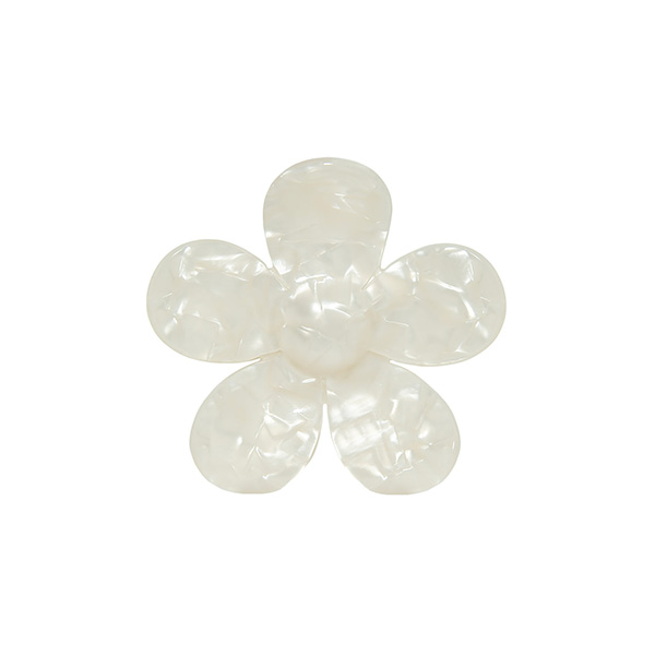 Annica Vallin - Hårklämma Flower Small Ivory