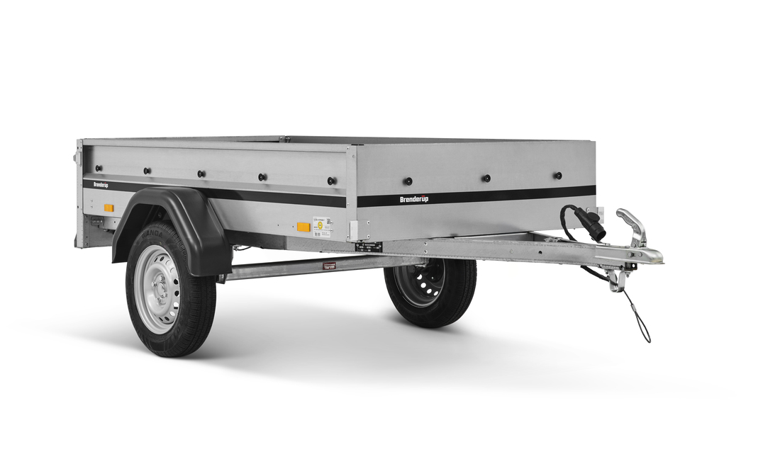 Brenderup Lågbyggd flakvagn Obromsad Serie 1000 204L 750 kg