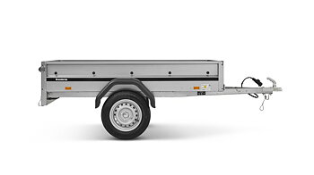 Brenderup Lågbyggd flakvagn Obromsad Serie 1000 204L 750 kg