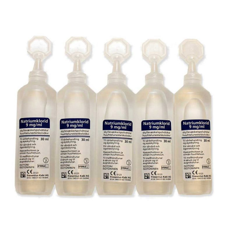Natriumklorid 30 ml | 5-pack