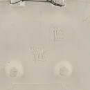 Aimo Nietosvuori (1970s) White Rectangular Wall Plaque with Flower Pot Motif 23 cm #867