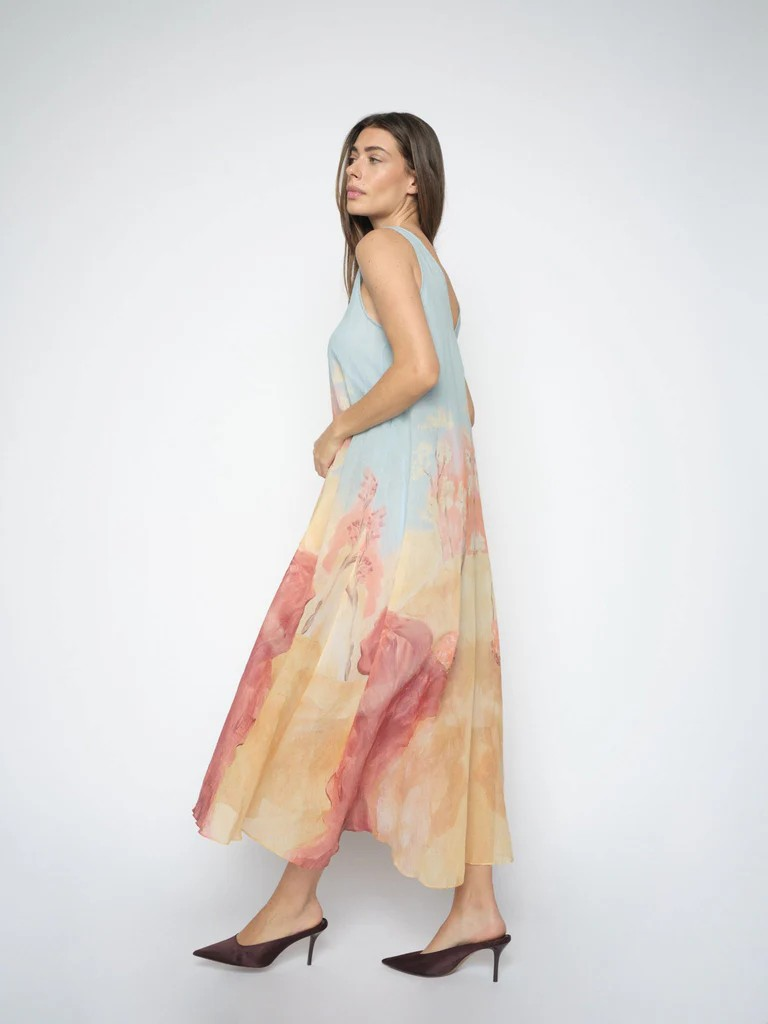 MMNylo Landscape Dress - Skyway - Mos Mosh