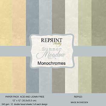 FP Reprint 12x12 Monochromes -Summer Meadow