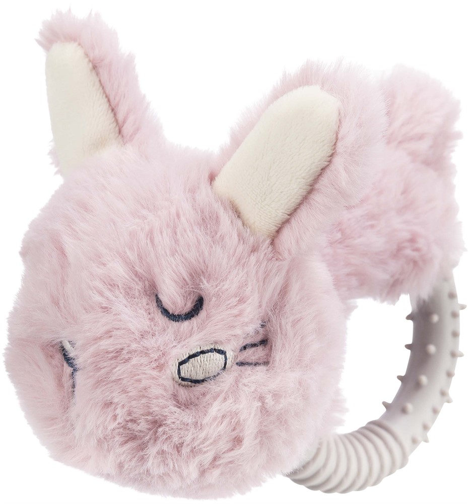 Trixie Hundleksak Junior Kanin Med Ring Plysch Lila 14cm  - 5
