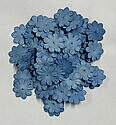 Reprint Mini Pappersblommor 20 mm -Dusty Blue