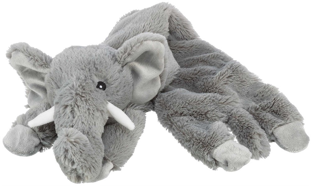 Trixie Be Eco Återvunnen Plysch Elefant Skinz Grå 50cm