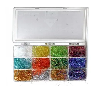 Frödin Sss Glitz dubbing - 12 colors dispenser - BILLIGAST.