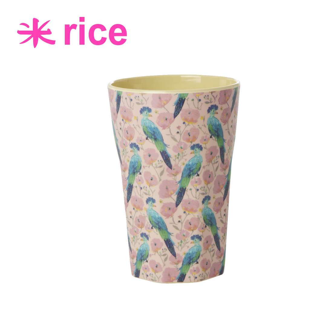 Lattemugg Melamin Rice Exotic Bird
