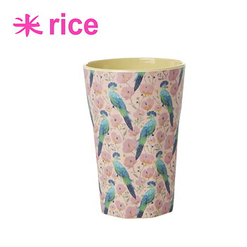 Lattemugg Melamin Rice Exotic Bird