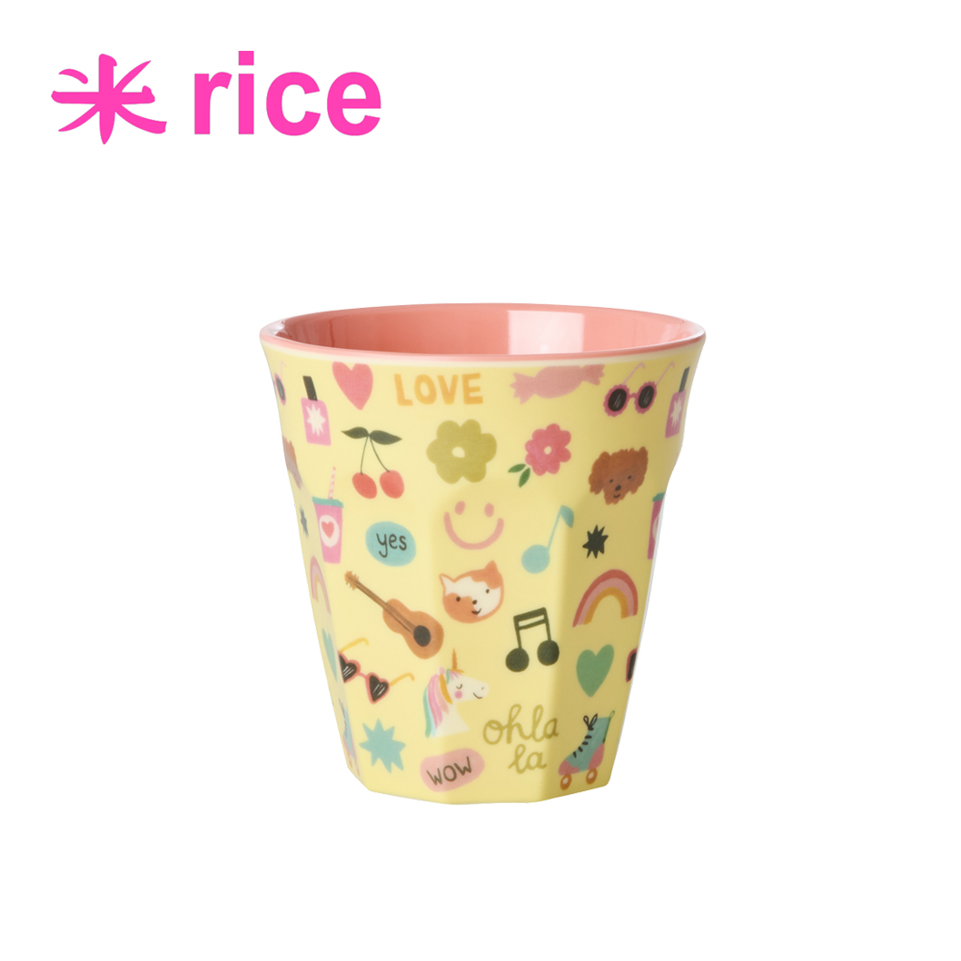 Melamiini Rice Unicorn Love muki