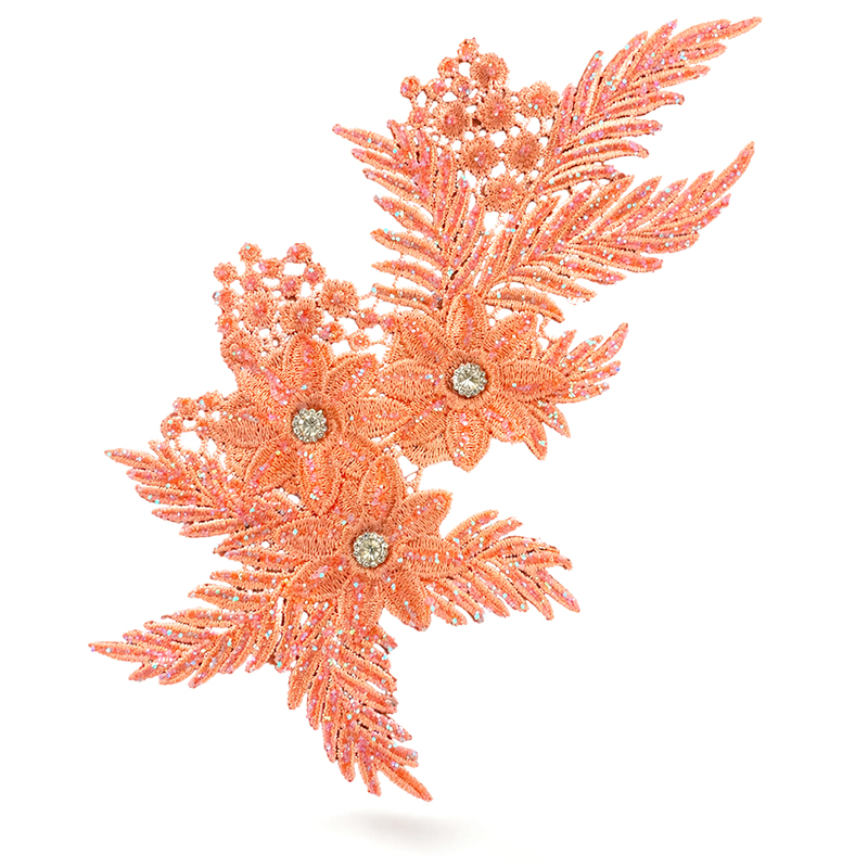 GLITTERFLOWER - peach