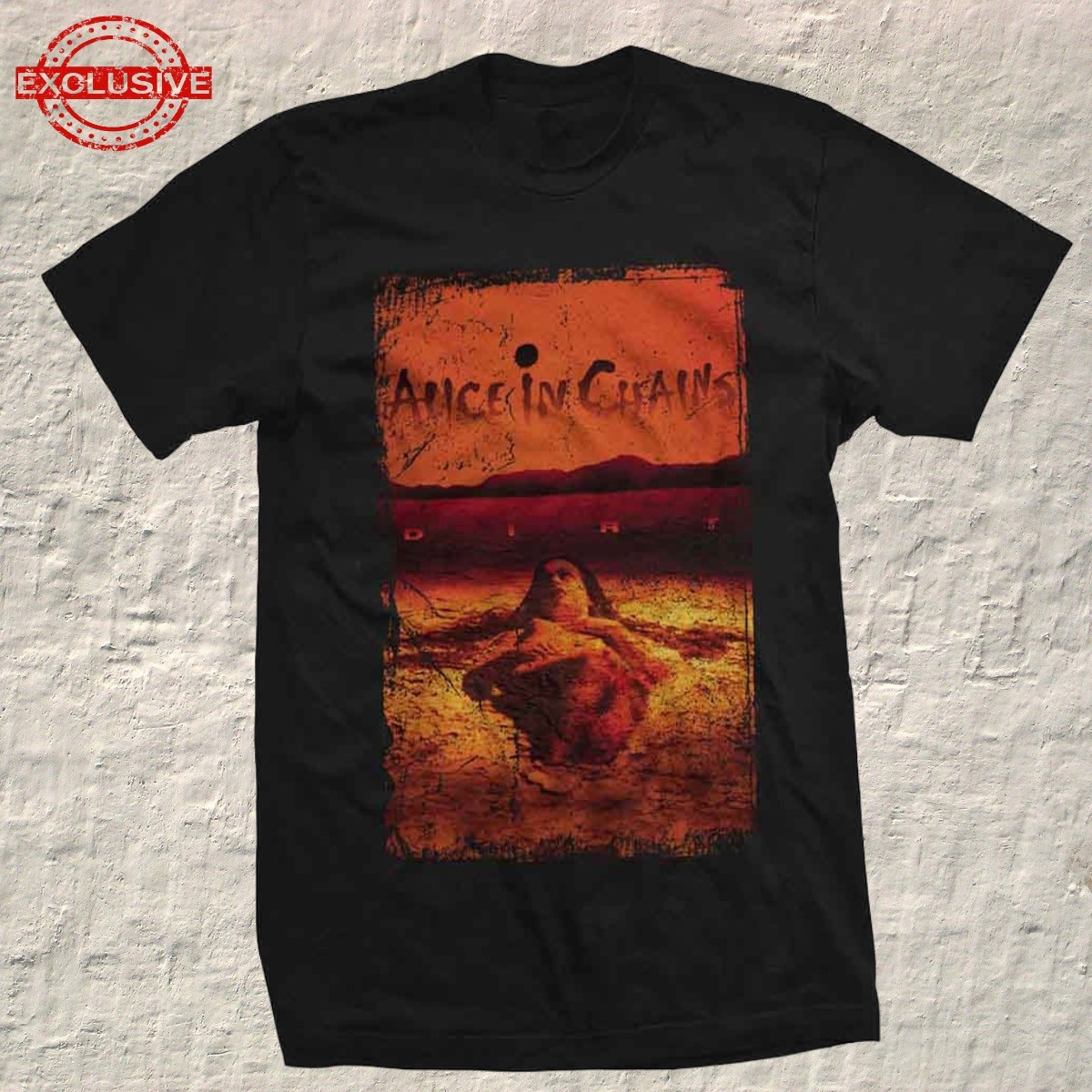 ALICE IN CHAINS - T-SHIRT, DIRT ALBUM COVER